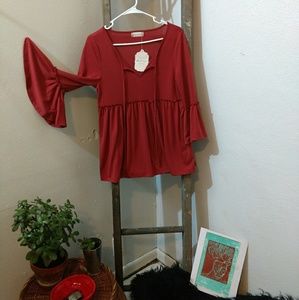 Darling gypsy boho Altered State top